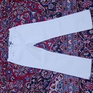 White Ralph Lauren jeans straight leg